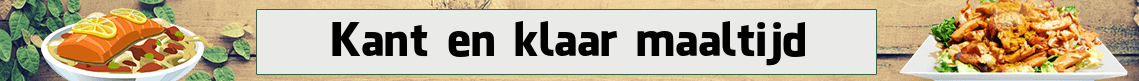 bezorgen-Kant en klaar maaltijd